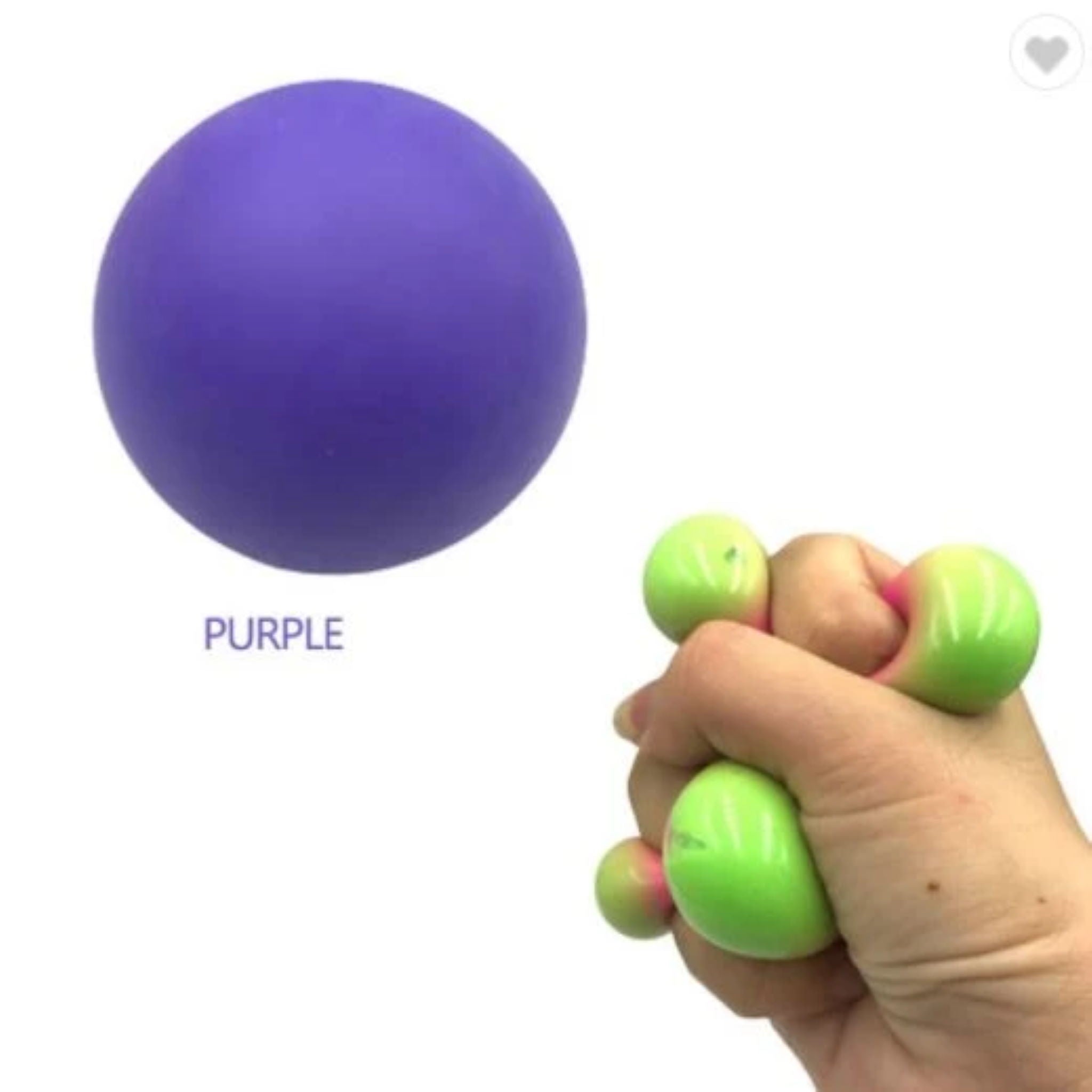 Squish Ball Purple to Green